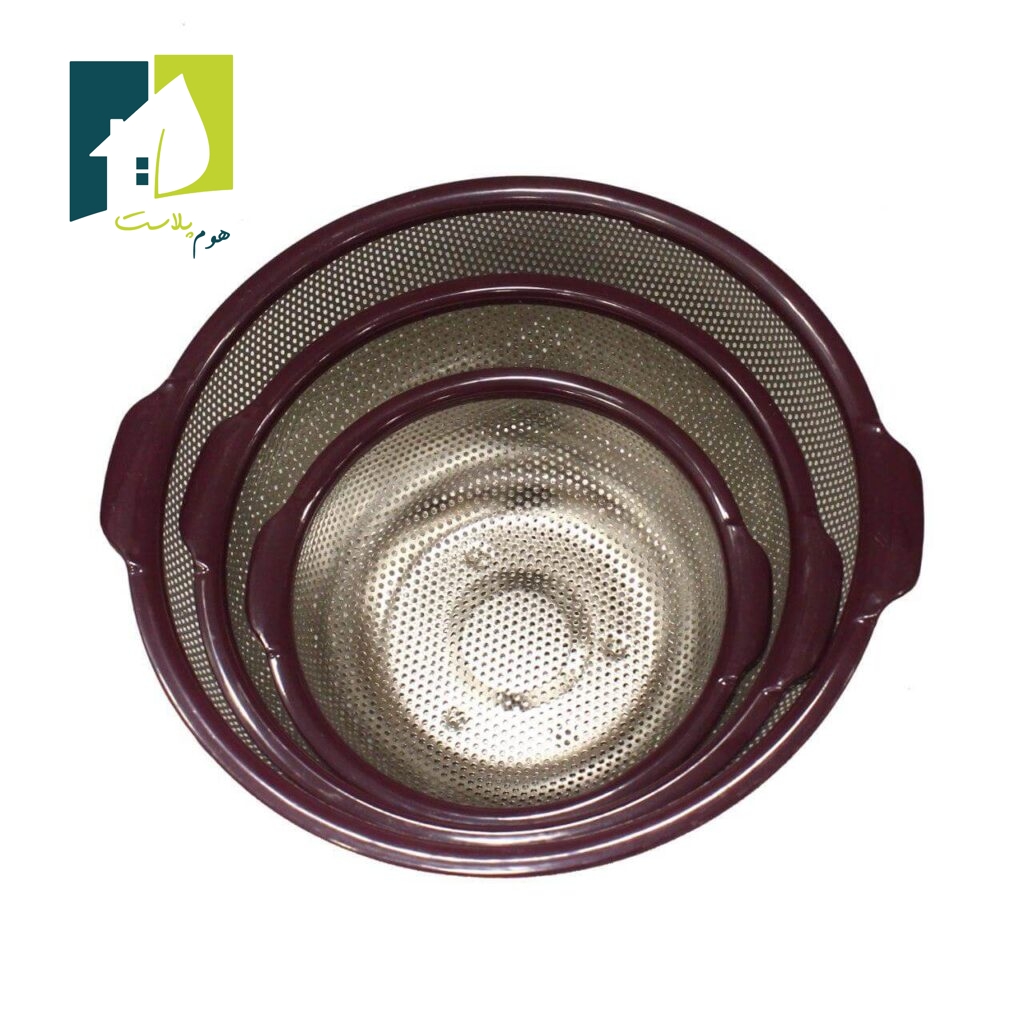 آبکش پانچ استیل مجموعه سه عددی