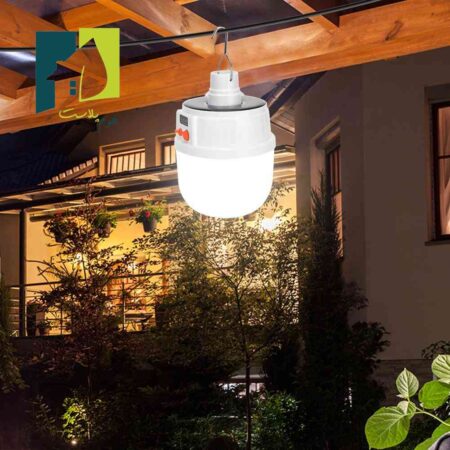 چراغ شارژی لامپ خورشیدی سولار آویز دار