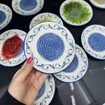 بشقاب سرو رنده دار سرامیکی - تصویر 5