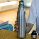 فلاسک تمام استیل استوانه محفظه مخفی دار - تصویر 5