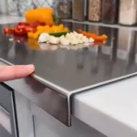 تخته برش استیل لبه دار