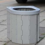 توالت فرنگی مسافرتی تاشو