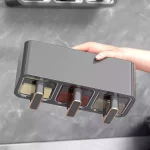 جا ادویه‌ ای سه خانه درب‌ دار