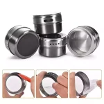 جا ادویه مگنتی دوازده عدد دارای استند استیل - تصویر 6