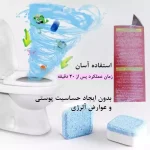 قرص جرم‌گیر توالت فرنگی بسته 8 عددی - تصویر 4