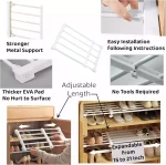 طبقه متحرک قابل تنظیم کابینت و کمد - تصویر 3