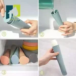قالب بستنی سیلیکونی استوانه دو عددی - تصویر 4
