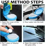قرص شیشه پاک کن خودرو 12 عددی - تصویر 3