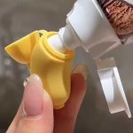 محافظ مسواک و نگهدارنده خمیر دندان مسافرتی طرح موز - تصویر 3