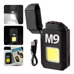 فندک چراغ قوه M9 شارژی جرقه پلاسما - تصویر 3