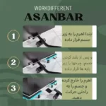گجت حمل و جابه جایی اجسام 360 درجه مثلثی - تصویر 2