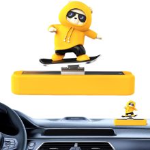 گجت خرس اسکیت سوار متحرک خودرو تلفنپارک دار